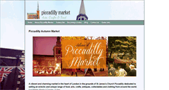 Desktop Screenshot of piccadilly-market.co.uk